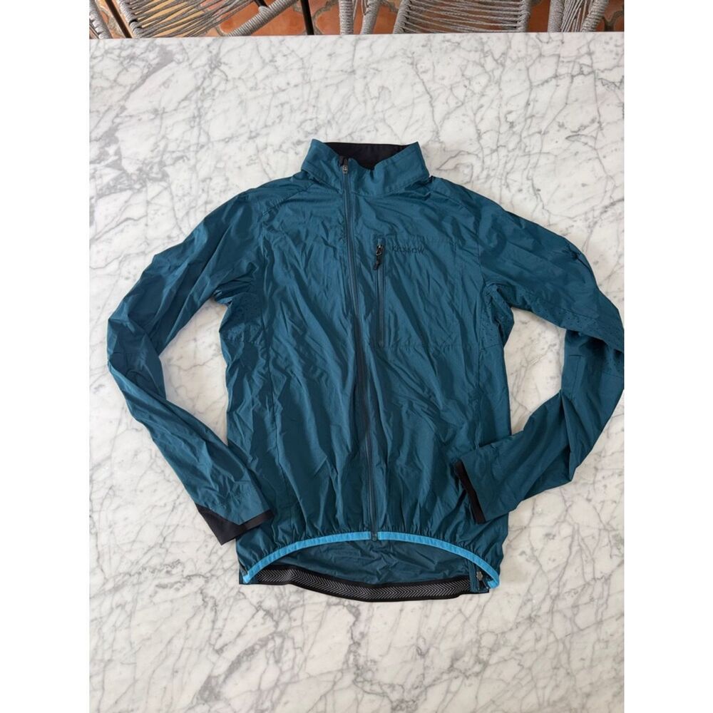 Men's Kitsbow Cycling Sz XS Teal Lightweight Windbreaker Jacket